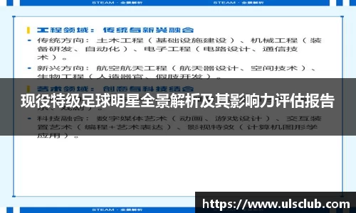现役特级足球明星全景解析及其影响力评估报告